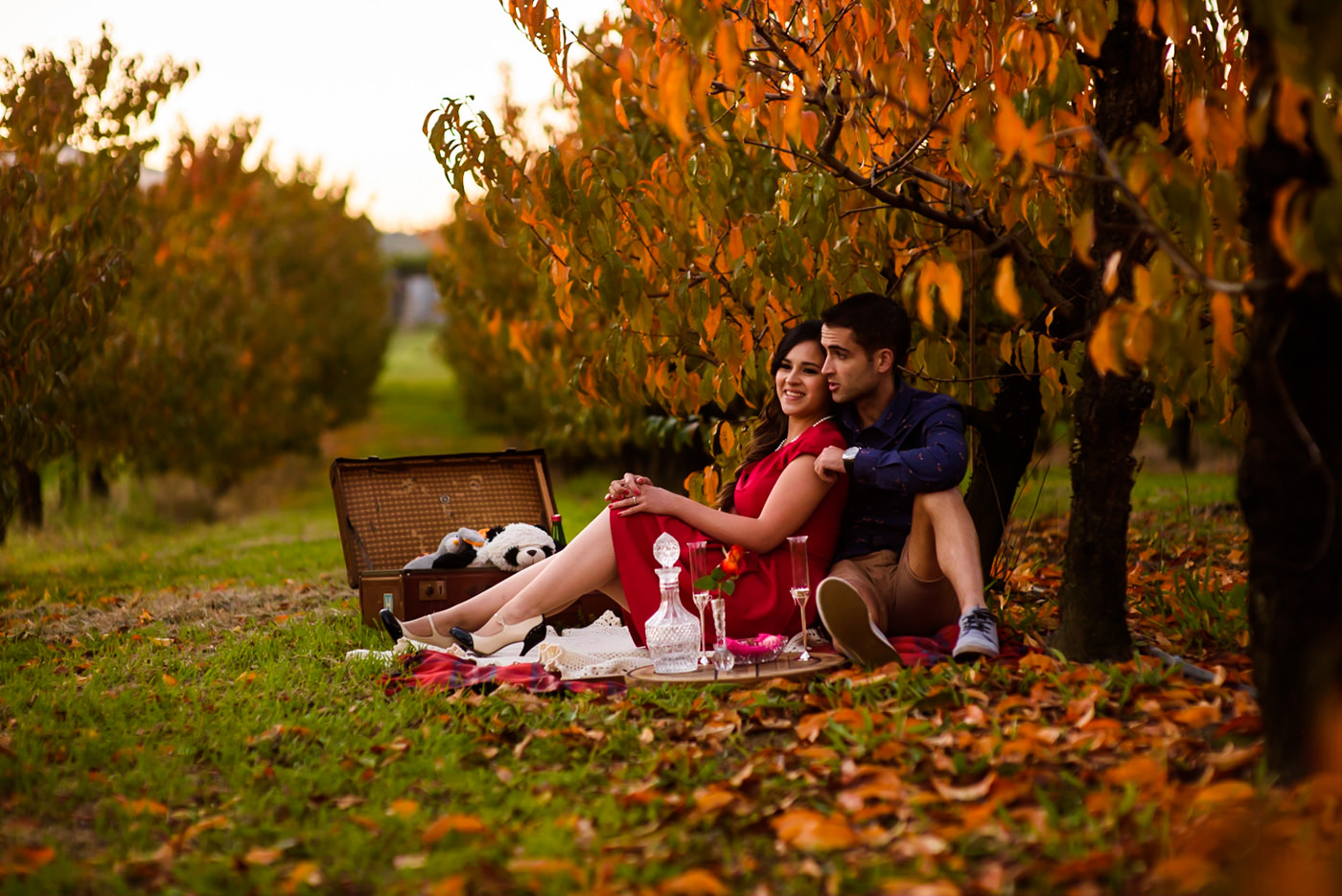 Perth Autumn Pre-Wedding