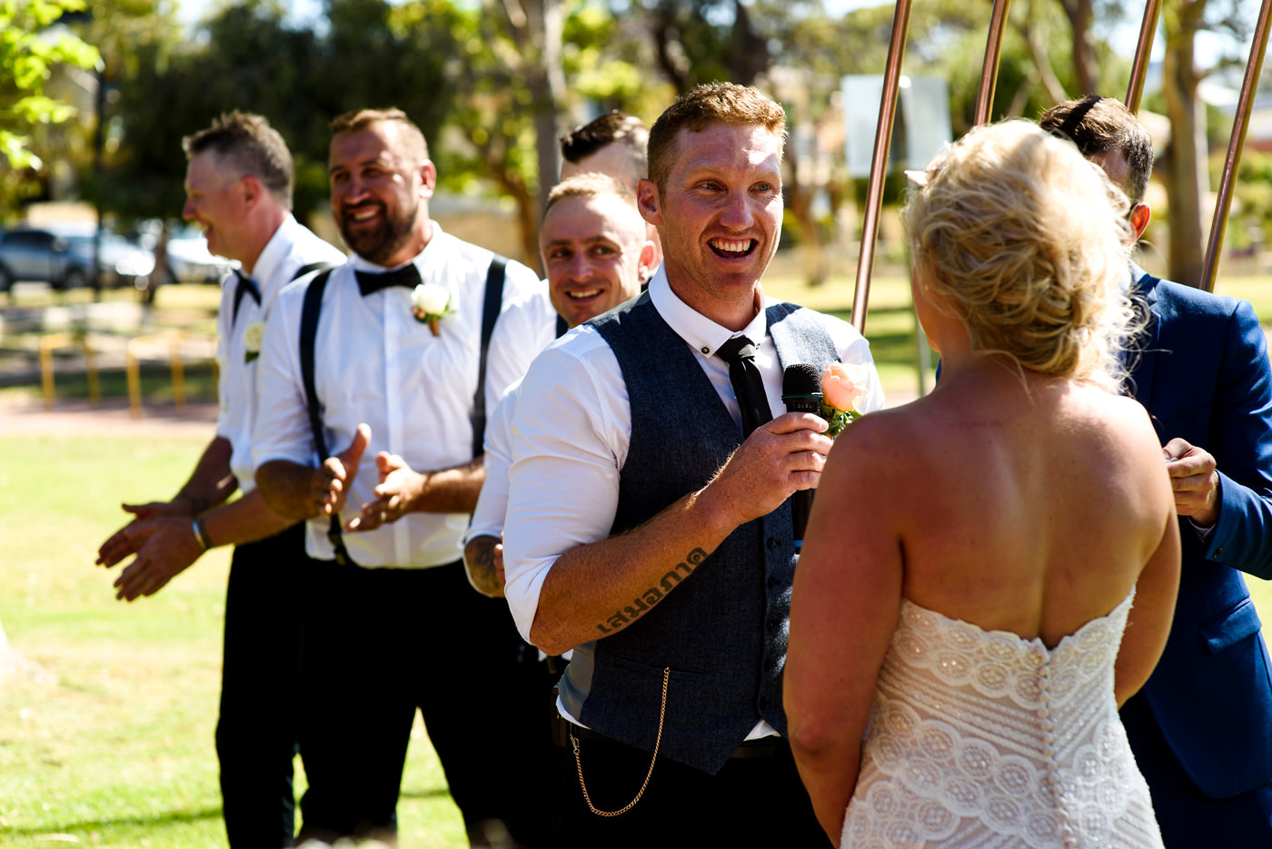 Little Creatures in Fremantle Wedding