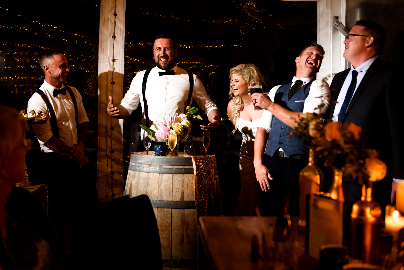 Little Creatures in Fremantle Wedding