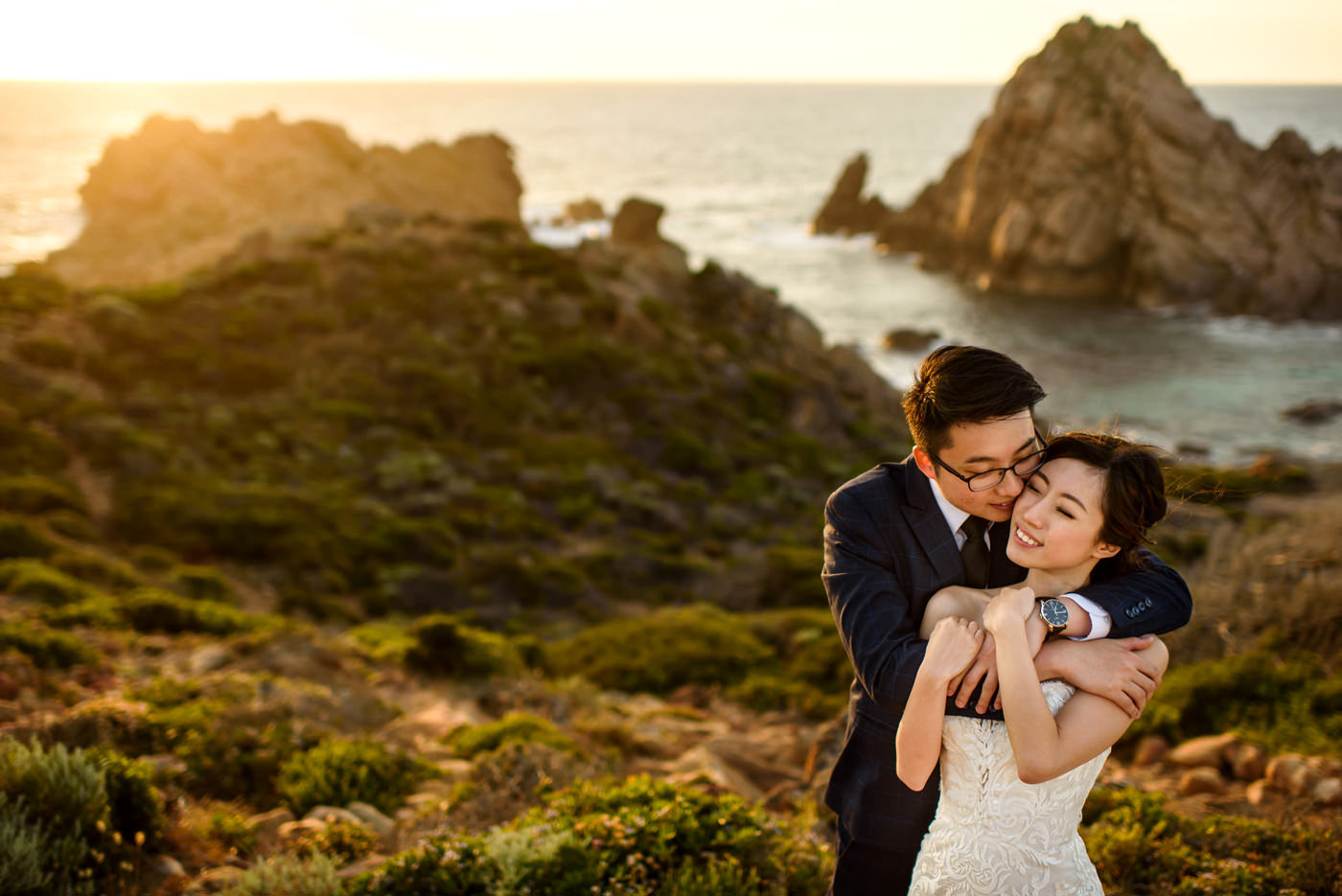 Margaret River Pre Wedding Sugarloaf Rock