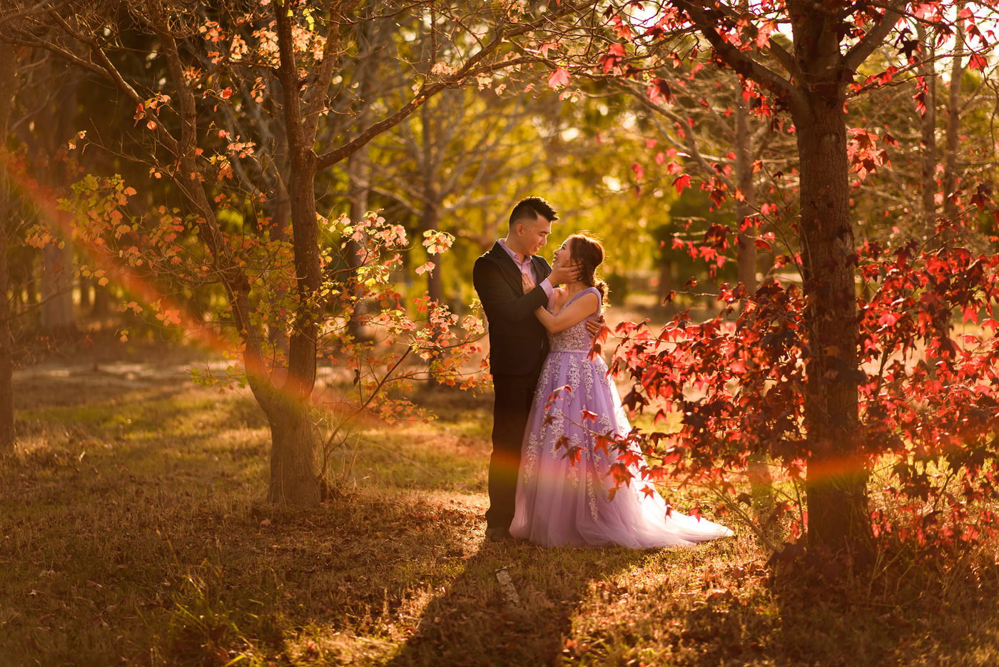 Perth Autumn Pre-wedding