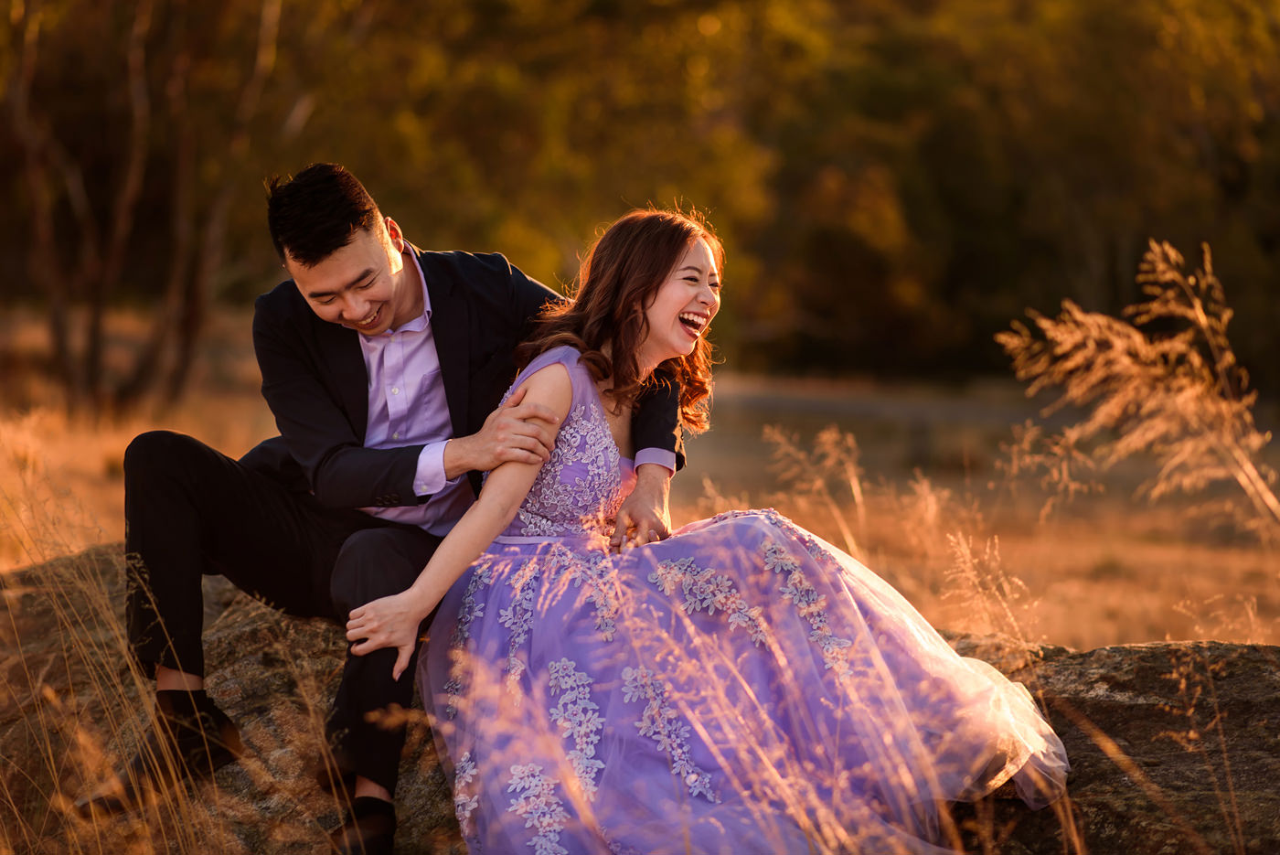 Perth Autumn Pre-wedding