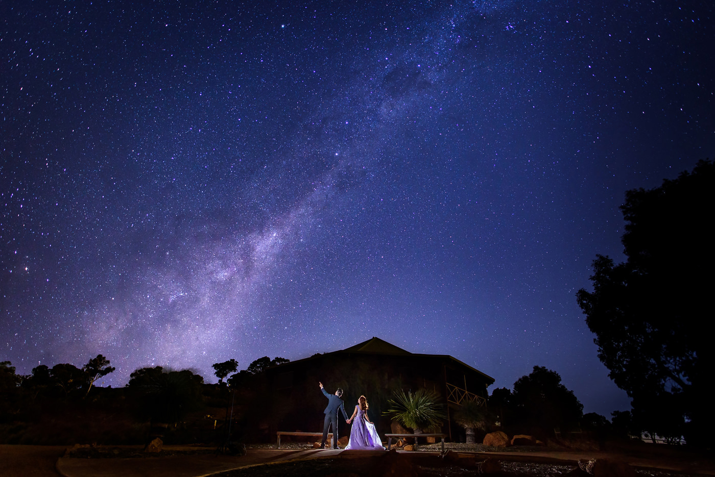 Perth Milky Way Pre-wedding